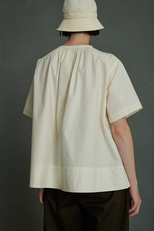 Chemise Arlette - Vanille - Coton - Femme