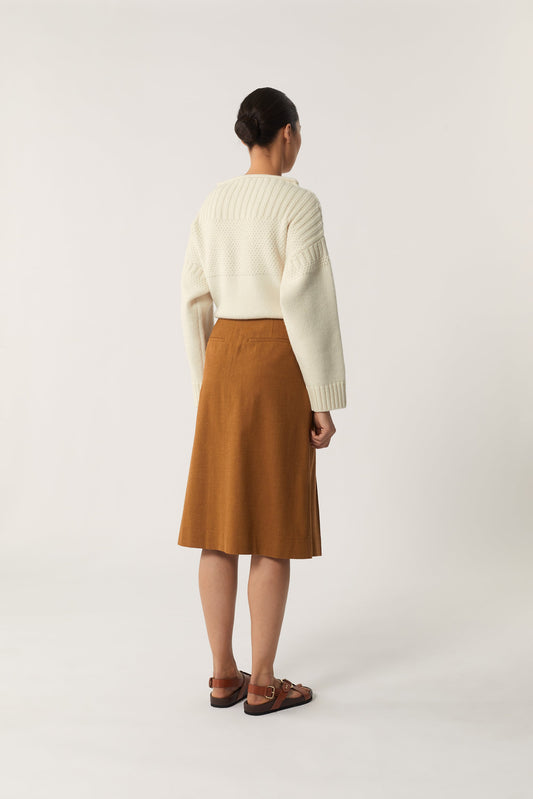 BROWN OLGA Skirt