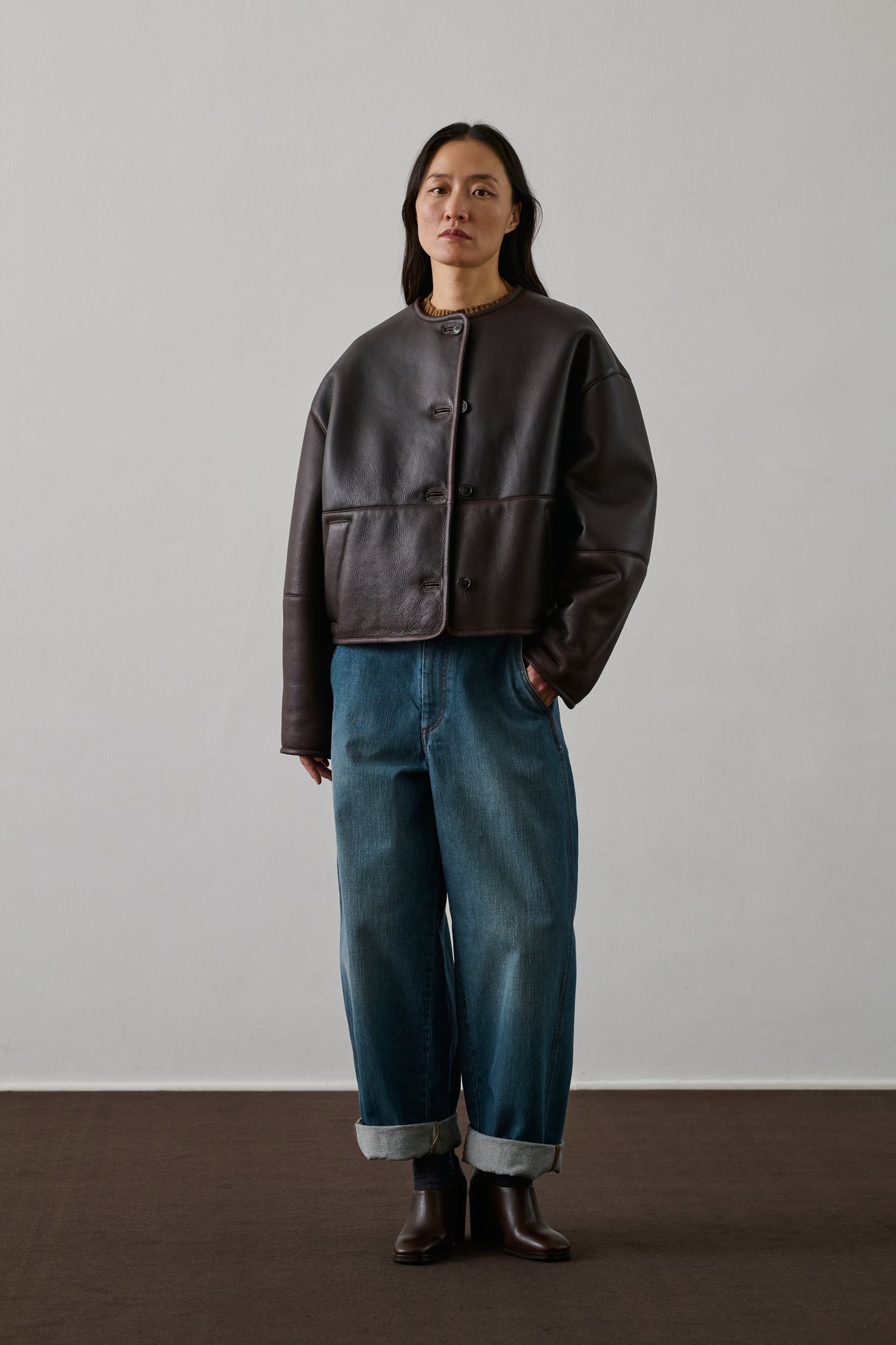 Manteau Fabio - Marron - Femme vue 1