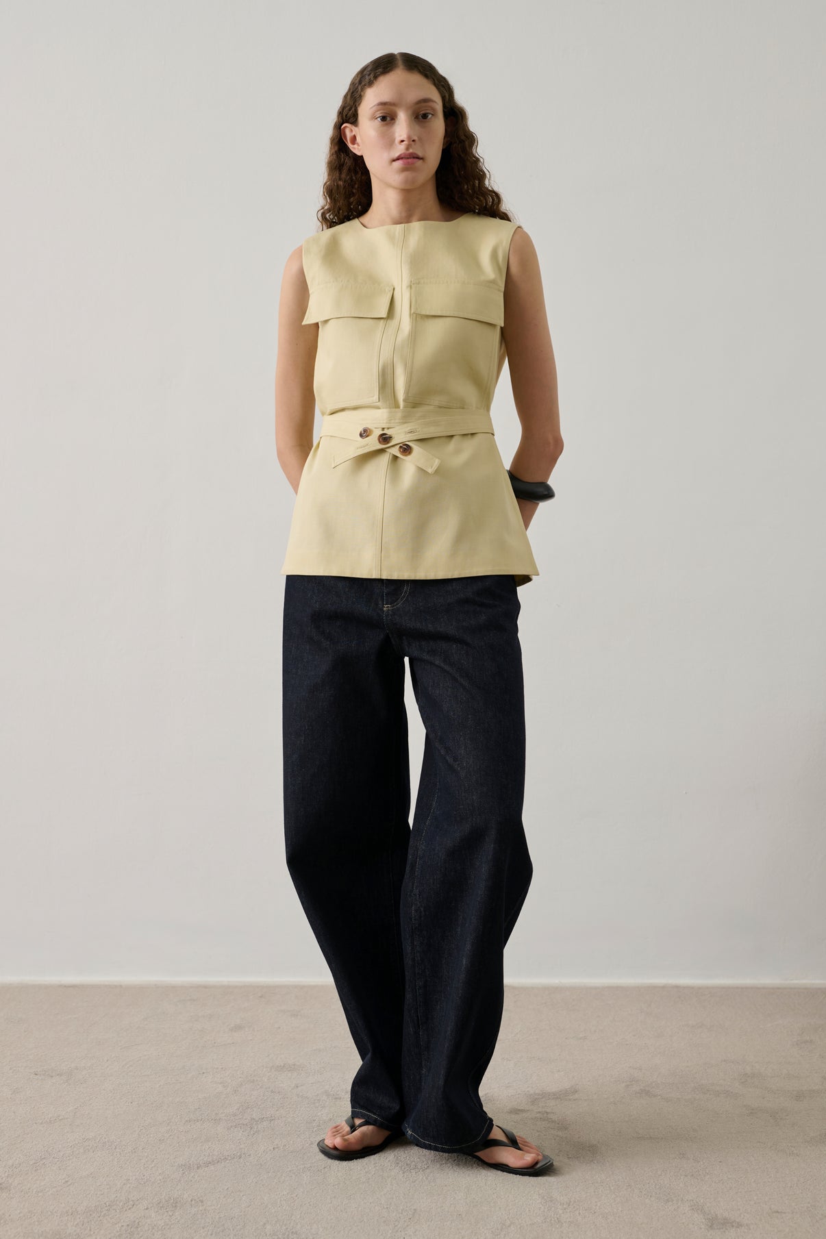 Top Isra - Crème - Femme vue 1