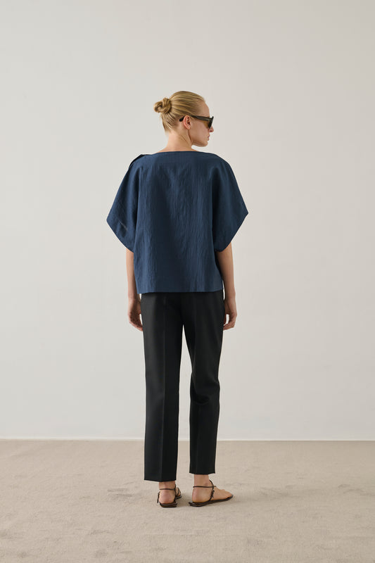 Blouse Issa - Navy - Femme
