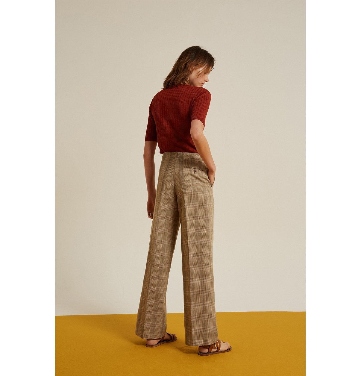 BEIGE Jumper DELON vue 3