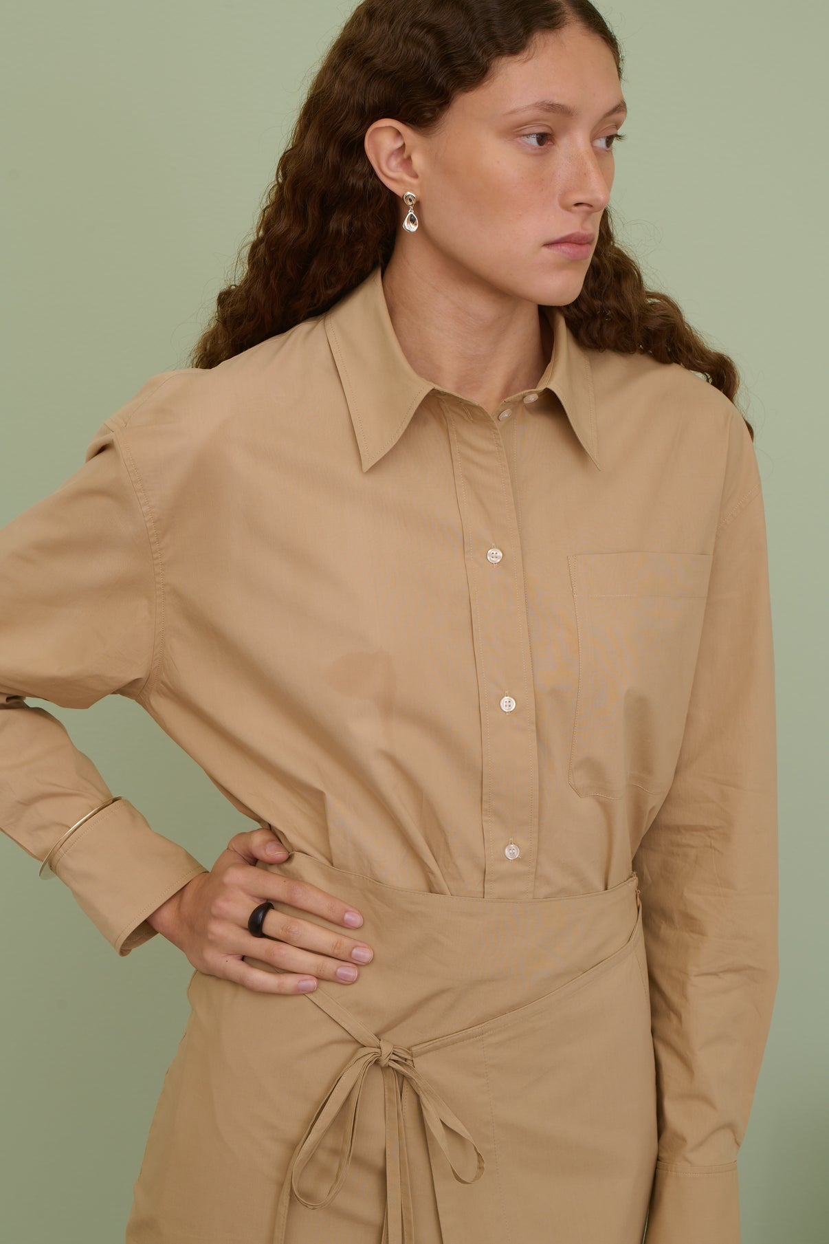 Bague Zea - Marron Foncé - Femme vue 4